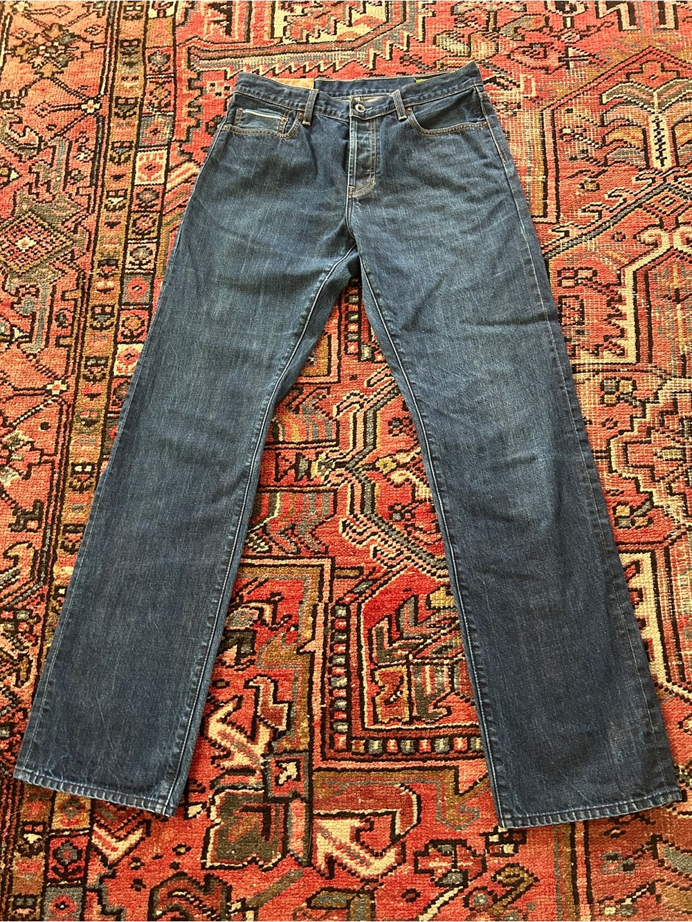 Gap Authentic Japanese Denim Selvedge
Straight Rigid Free Spirit Jeans 33 x 34